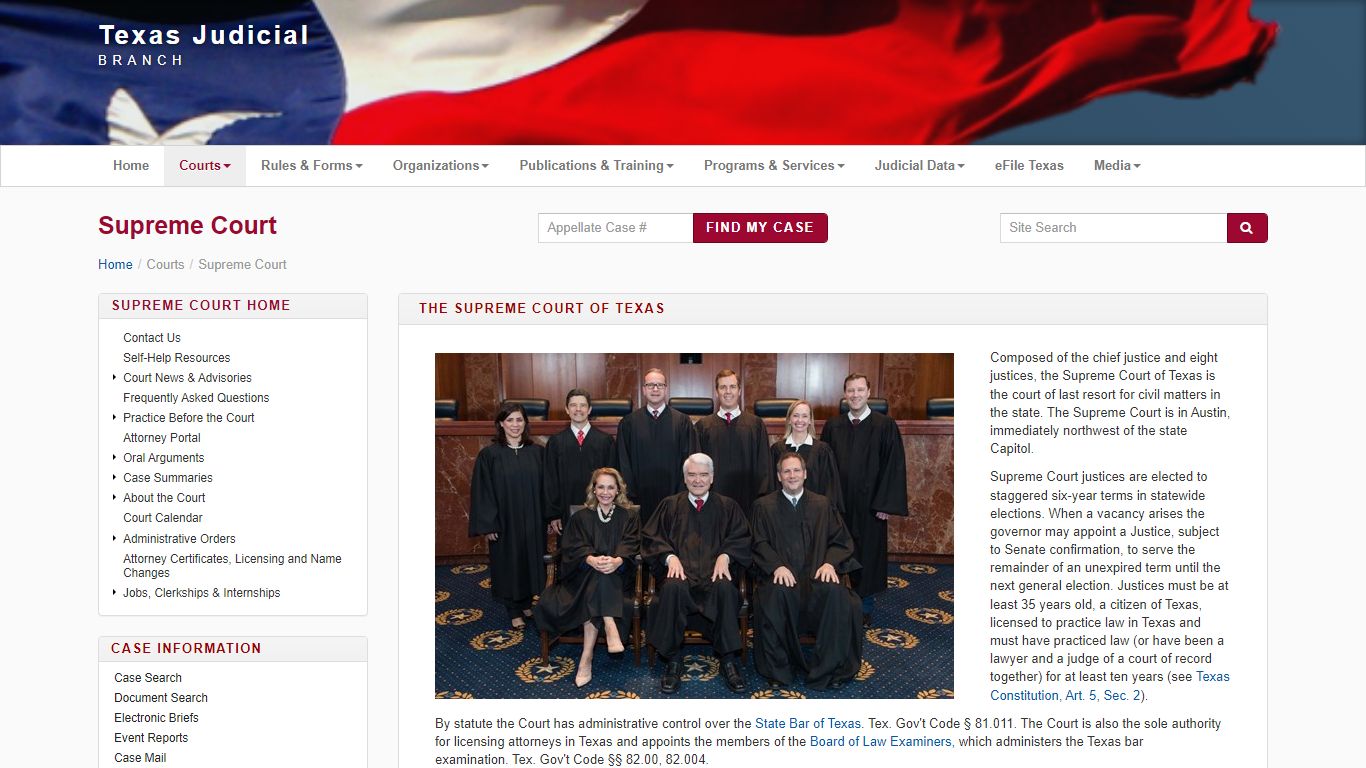 TJB | SC - Supreme Court of Texas